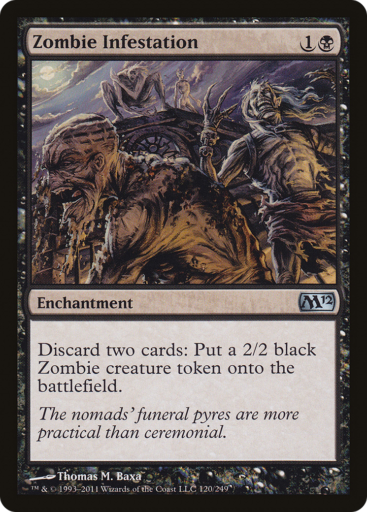 Zombie Infestation [Magic 2012] Foil