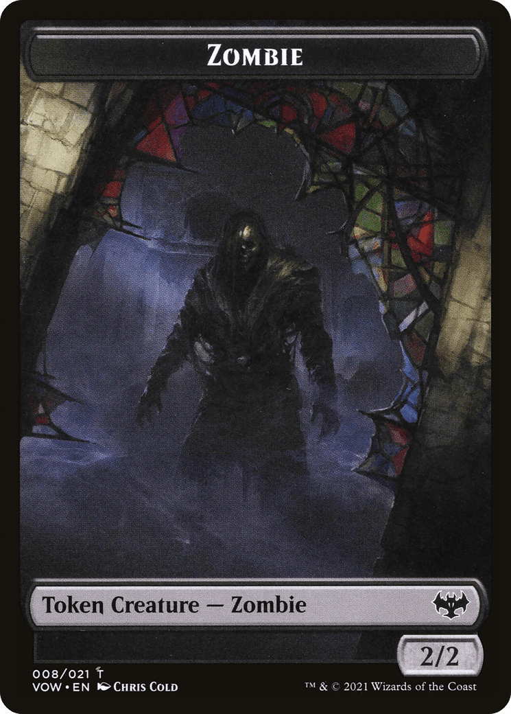 Zombie (TVOW-008) - Innistrad: Crimson Vow Tokens