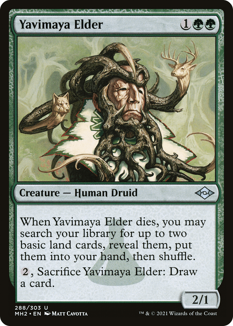 Yavimaya Elder [Modern Horizons 2] Foil