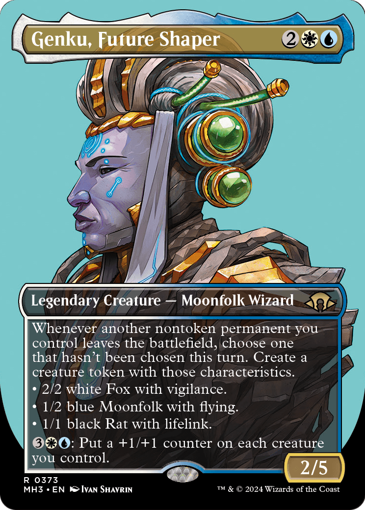 Genku, Future Shaper (Borderless) [Modern Horizons 3] Foil
