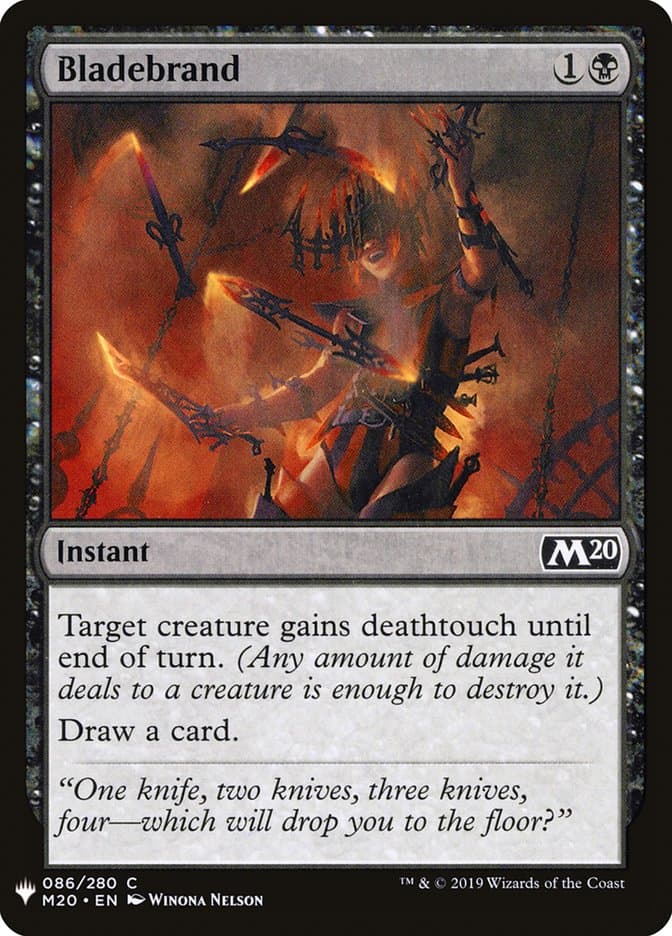 Bladebrand |  (M20-86) [The List]