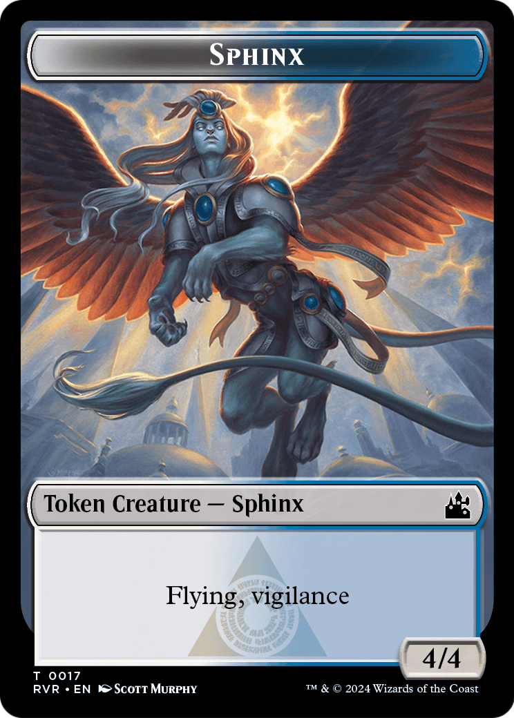 Sphinx (TRVR-017) - Ravnica Remastered Tokens