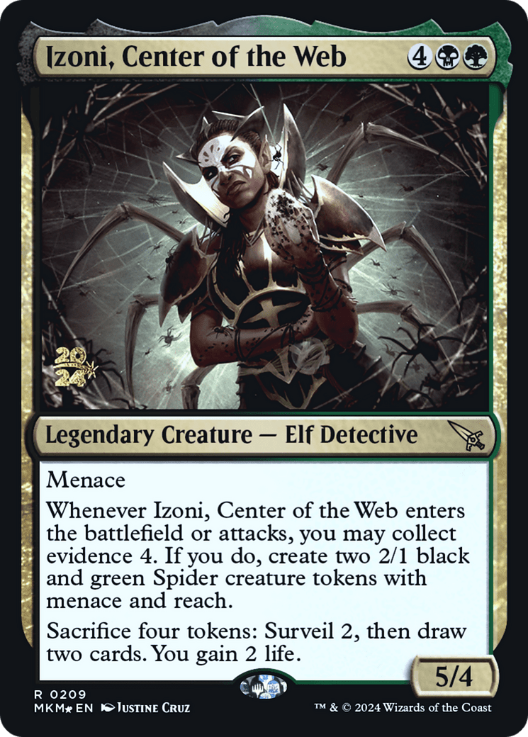 Izoni, Center of the Web [Murders at Karlov Manor Prerelease Promos]