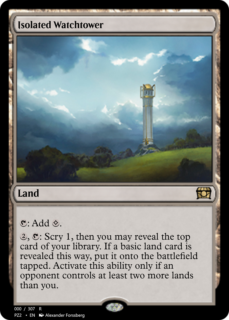 Isolated Watchtower (PZ2-70707) - Treasure Chest