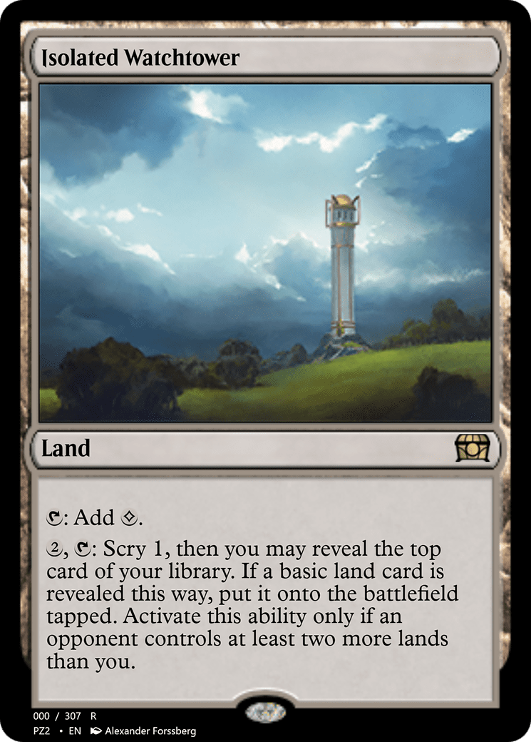 Isolated Watchtower (PZ2-70707) - Treasure Chest Foil