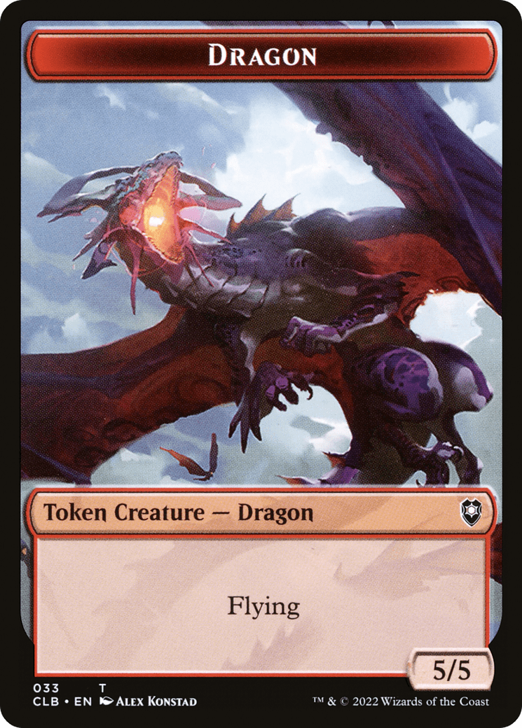 Dragon (TCLB-033) - Battle for Baldur's Gate Tokens