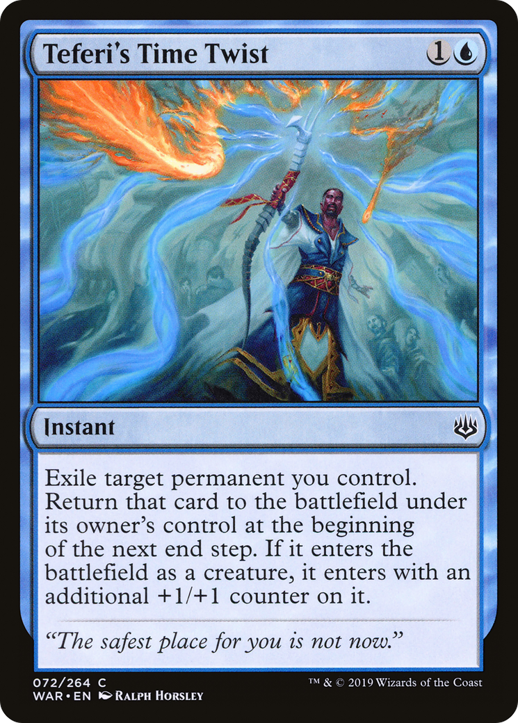 Teferi's Time Twist [War of the Spark] Foil