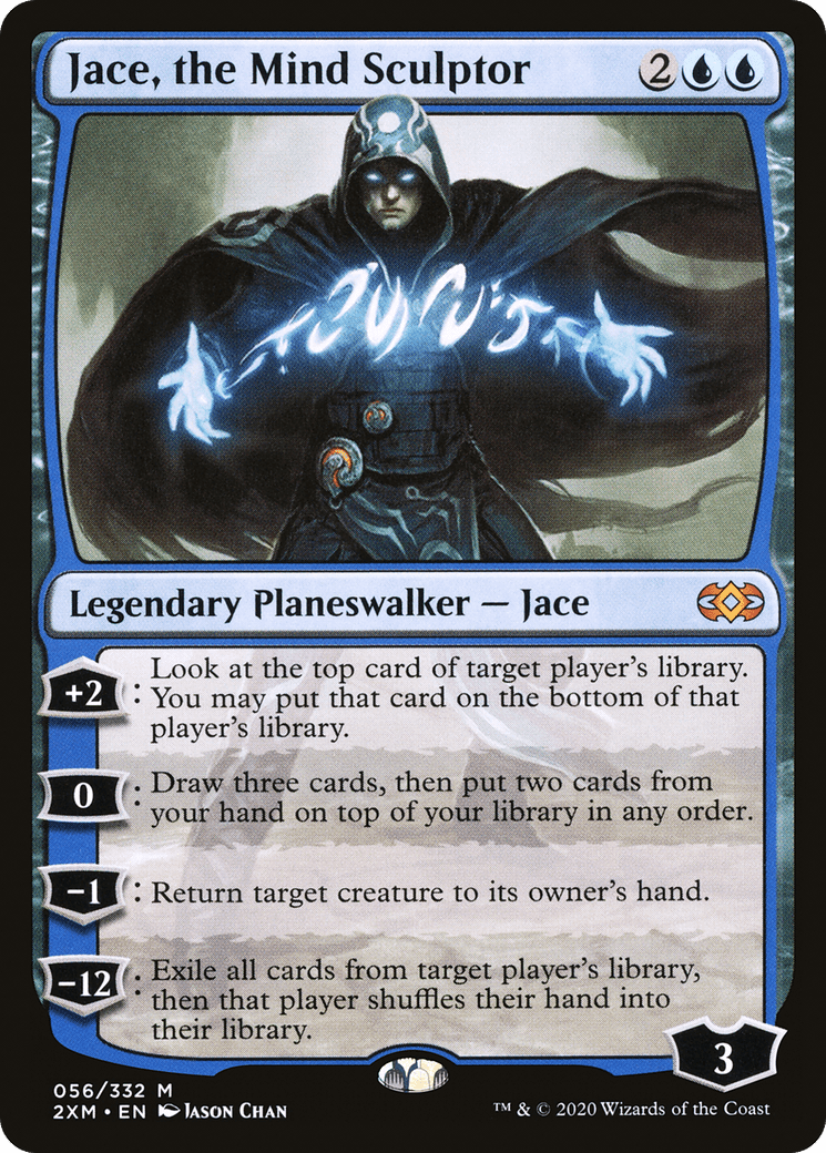 Jace, the Mind Sculptor [Double Masters] Foil