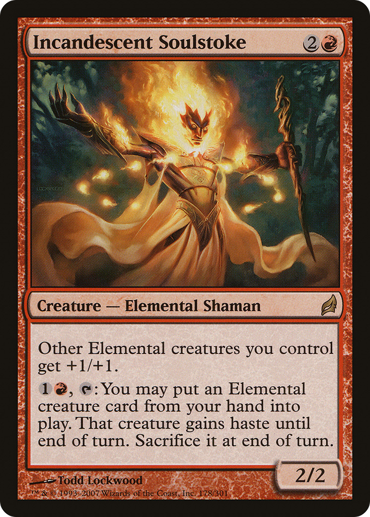 Incandescent Soulstoke [Lorwyn] Foil