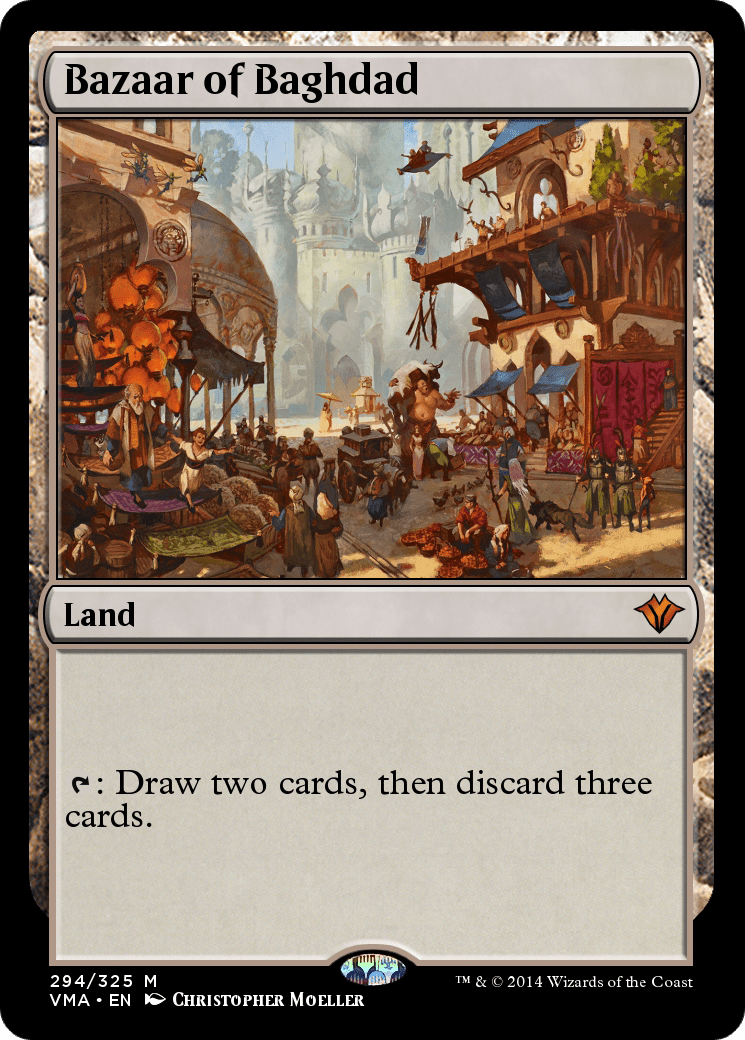 Bazaar of Baghdad (VMA-294) - Vintage Masters Foil