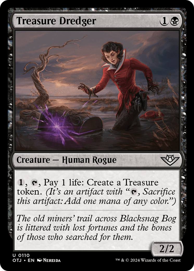 Treasure Dredger [Outlaws of Thunder Junction] Foil