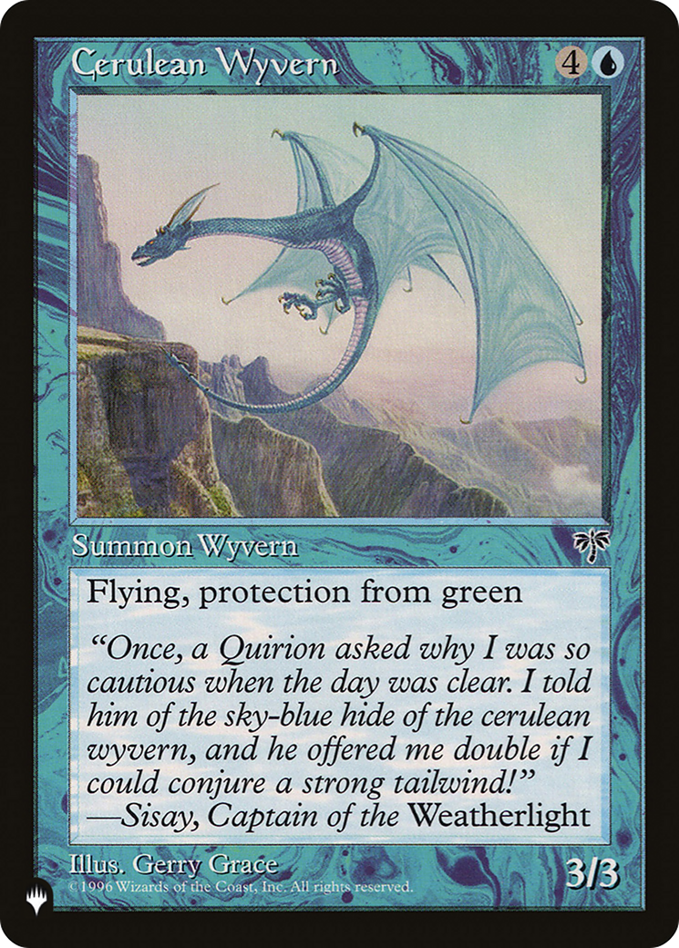 Cerulean Wyvern |  (MIR-57) [The List]