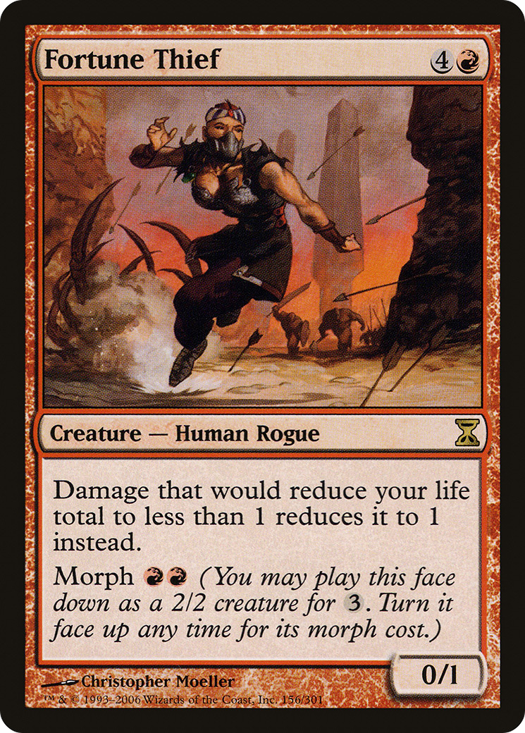 Fortune Thief |  Foil (156) [Time Spiral]