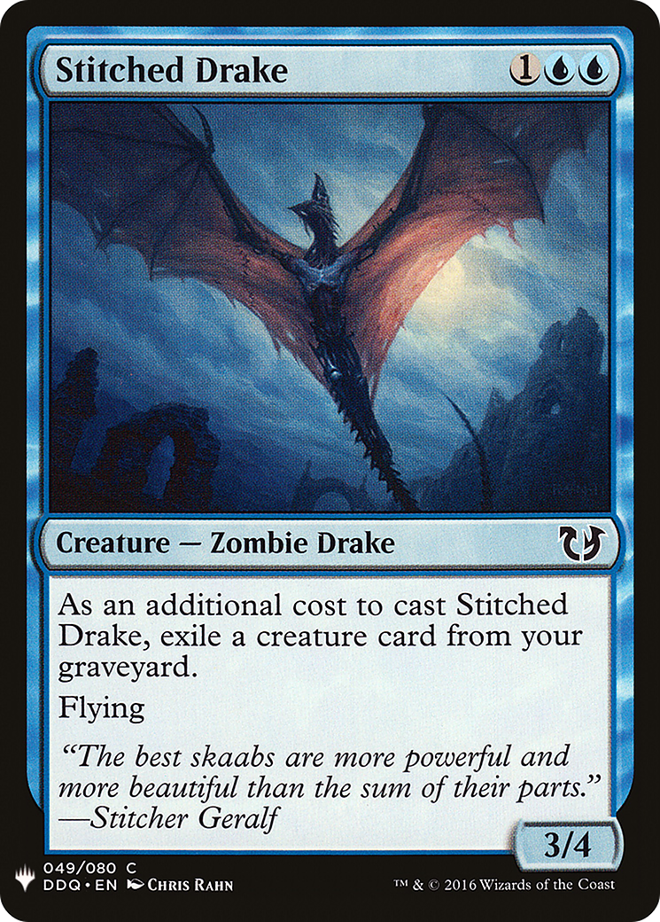 Stitched Drake |  (DDQ-49) [The List]