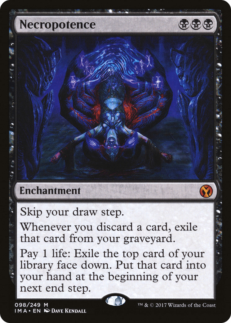 Necropotence [Iconic Masters] Foil