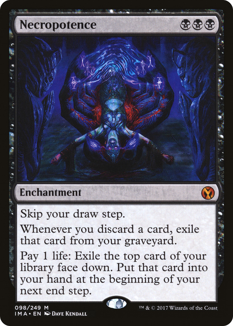 Necropotence [Iconic Masters] Foil