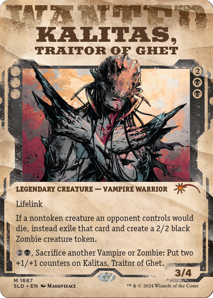 Kalitas, Traitor of Ghet [Secret Lair Drop Series] Foil
