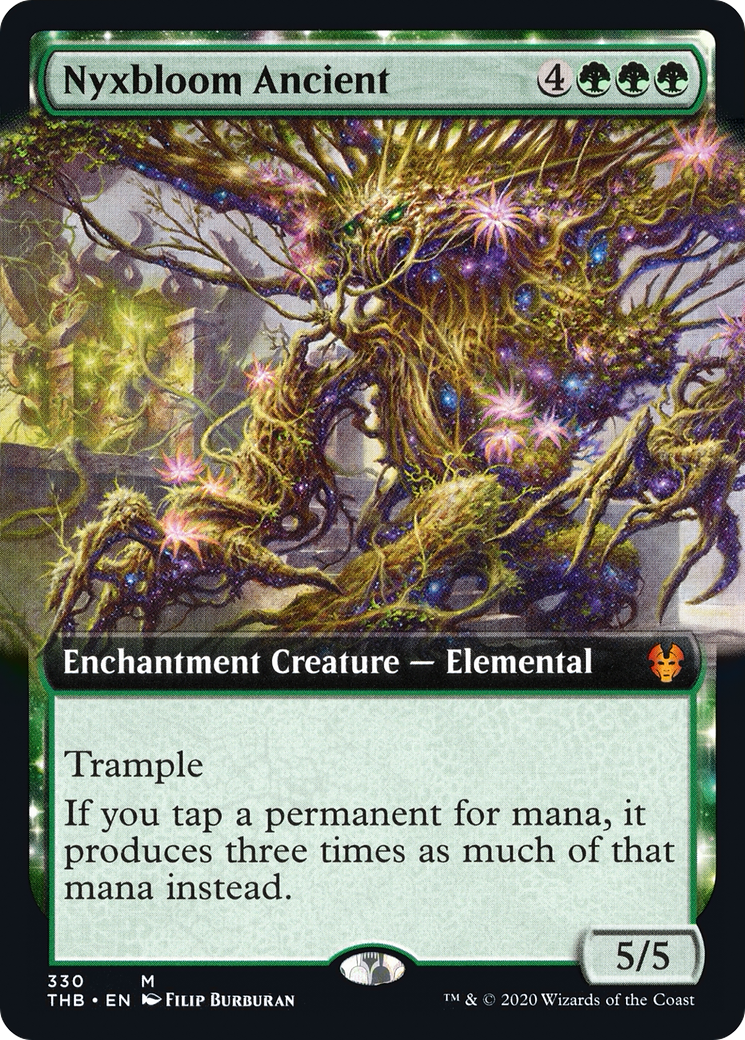 Nyxbloom Ancient (Extended Art) [Theros Beyond Death] Foil