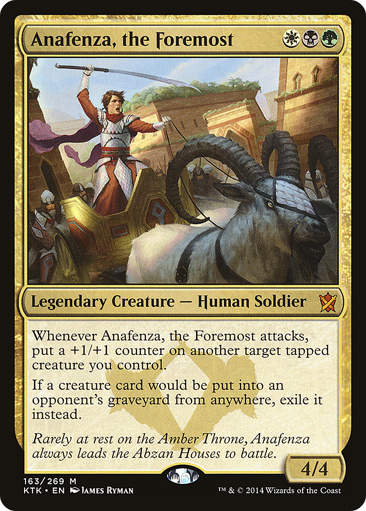 Anafenza, the Foremost [Khans of Tarkir] Foil