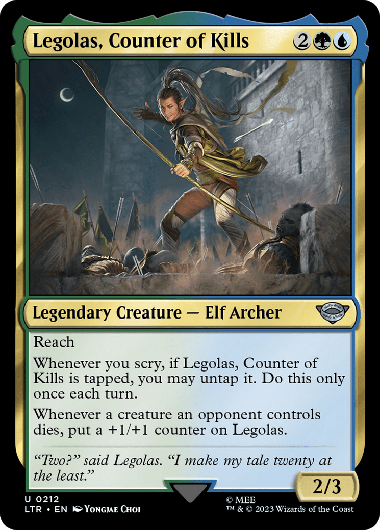 Legolas, Counter of Kills [The Lord of the Rings: Tales of Middle-Earth] Foil