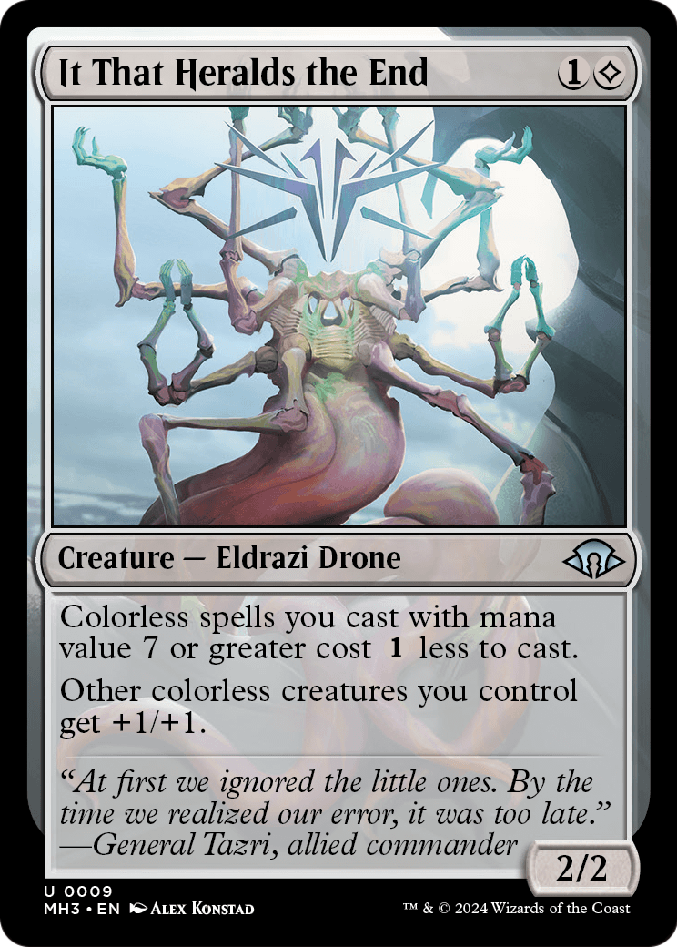 It That Heralds the End [Modern Horizons 3] Foil