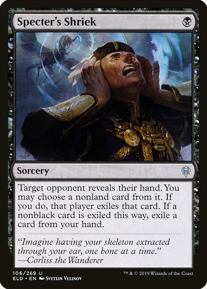 Specter's Shriek 106/269 (Throne of Eldraine) 