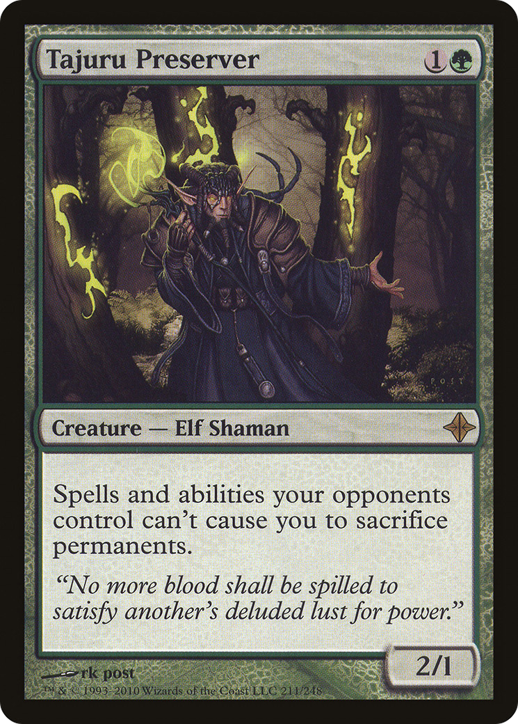 Tajuru Preserver [Rise of the Eldrazi] Foil