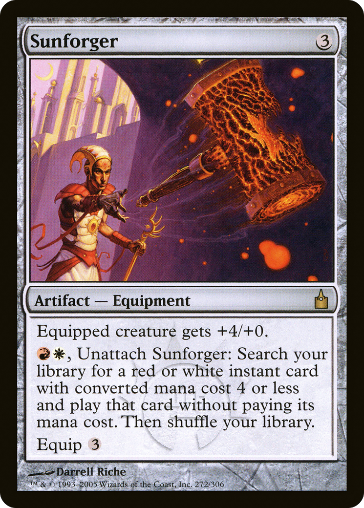 Sunforger [Ravnica: City of Guilds] Foil