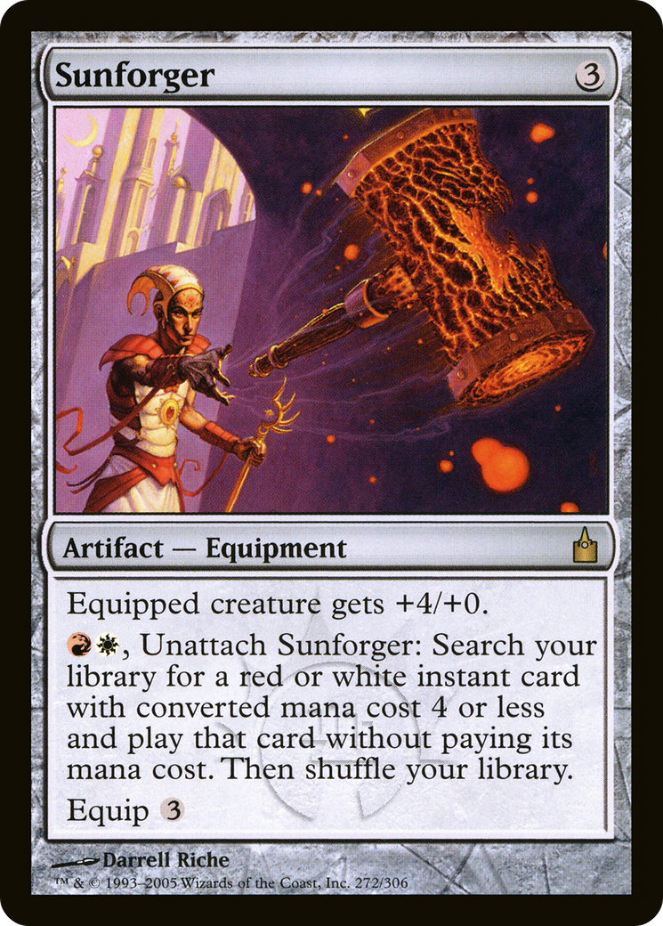 Sunforger [Ravnica: City of Guilds] Foil