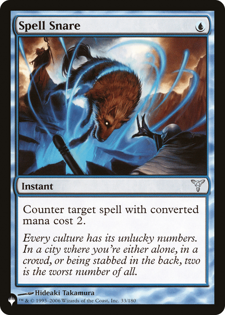 Spell Snare |  (DIS-33) [The List]