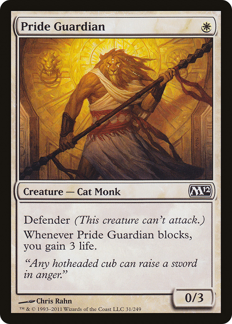 Pride Guardian [Magic 2012] Foil