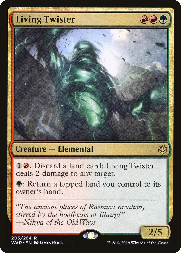 Living Twister [War of the Spark] Foil