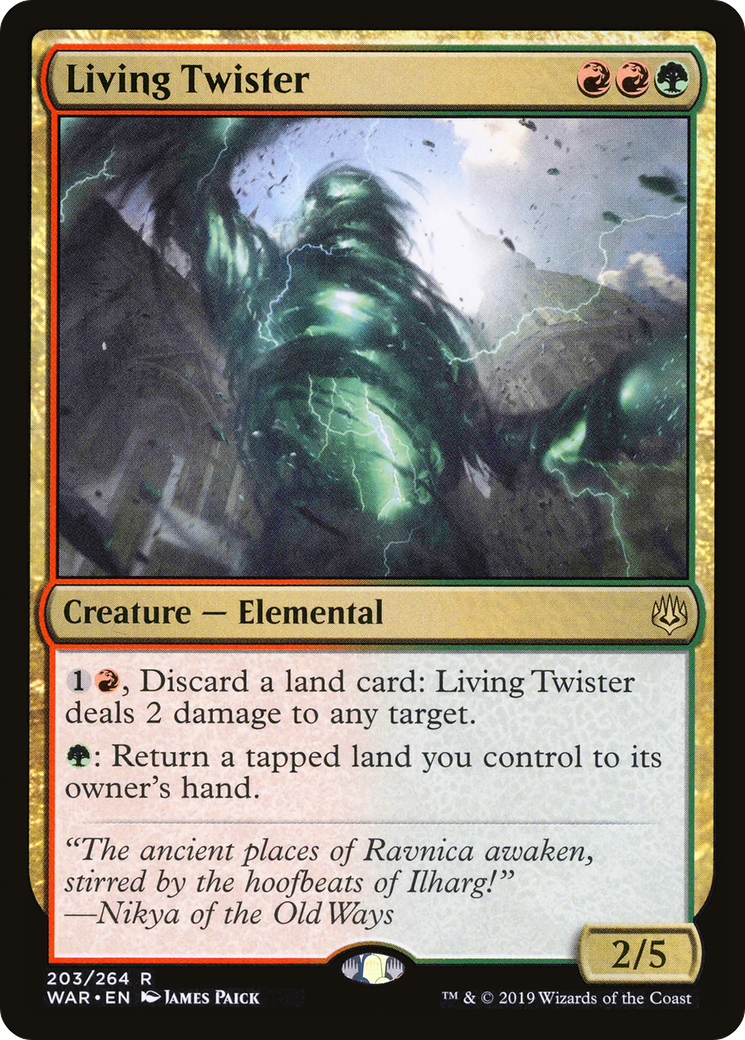 Living Twister [War of the Spark] Foil