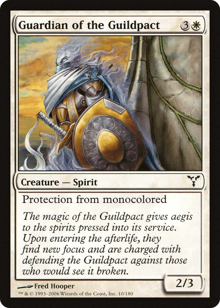 Guardian of the Guildpact [Dissension] Foil