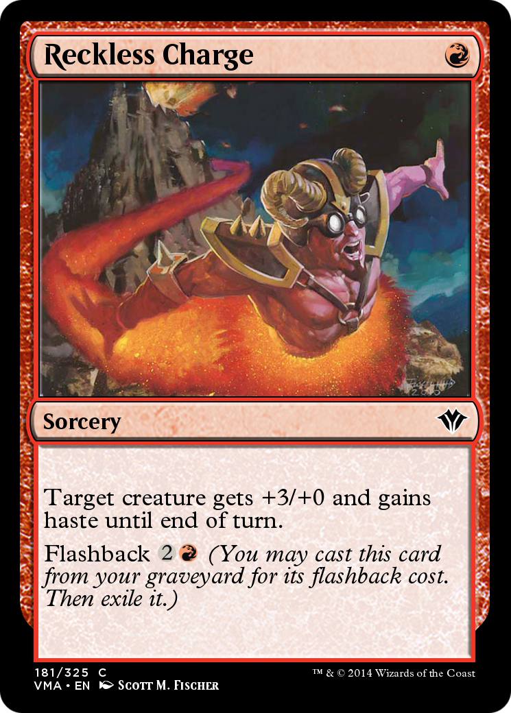 Reckless Charge (VMA-181) - Vintage Masters