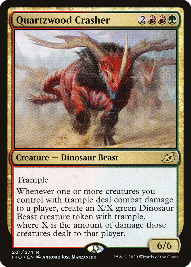 Quartzwood Crasher [Ikoria: Lair of Behemoths] Foil