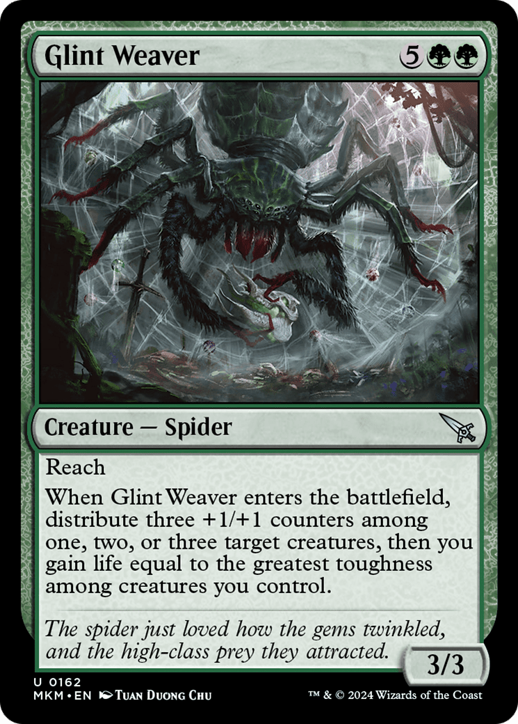 Glint Weaver [Murders at Karlov Manor] Foil