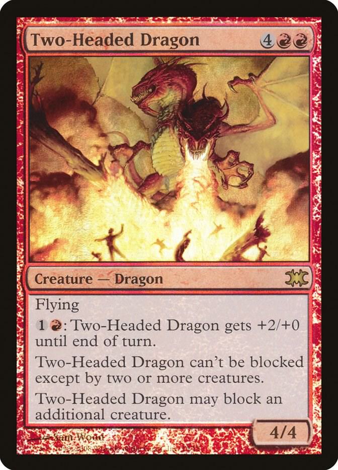 Two-Headed Dragon 15/15 (From the Vault: Dragons)  - Foil