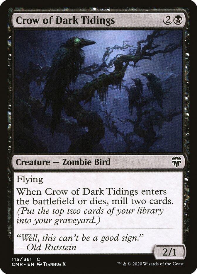 Crow of Dark Tidings 115 (Commander Legends) 