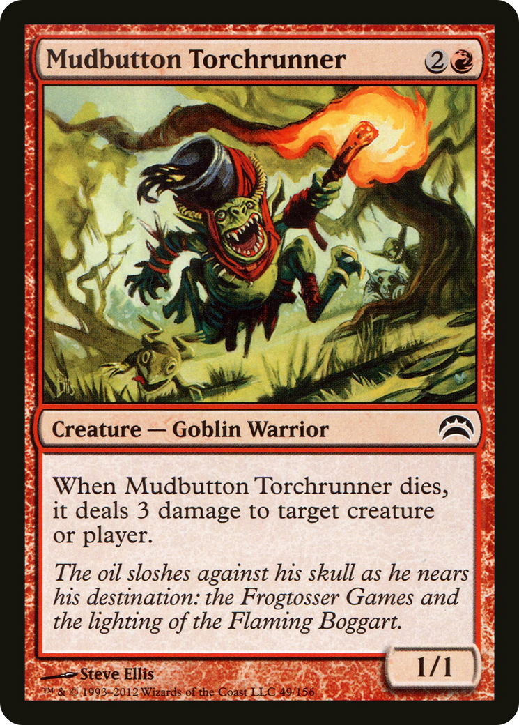 Mudbutton Torchrunner (049) [Planechase 2012]  Foil