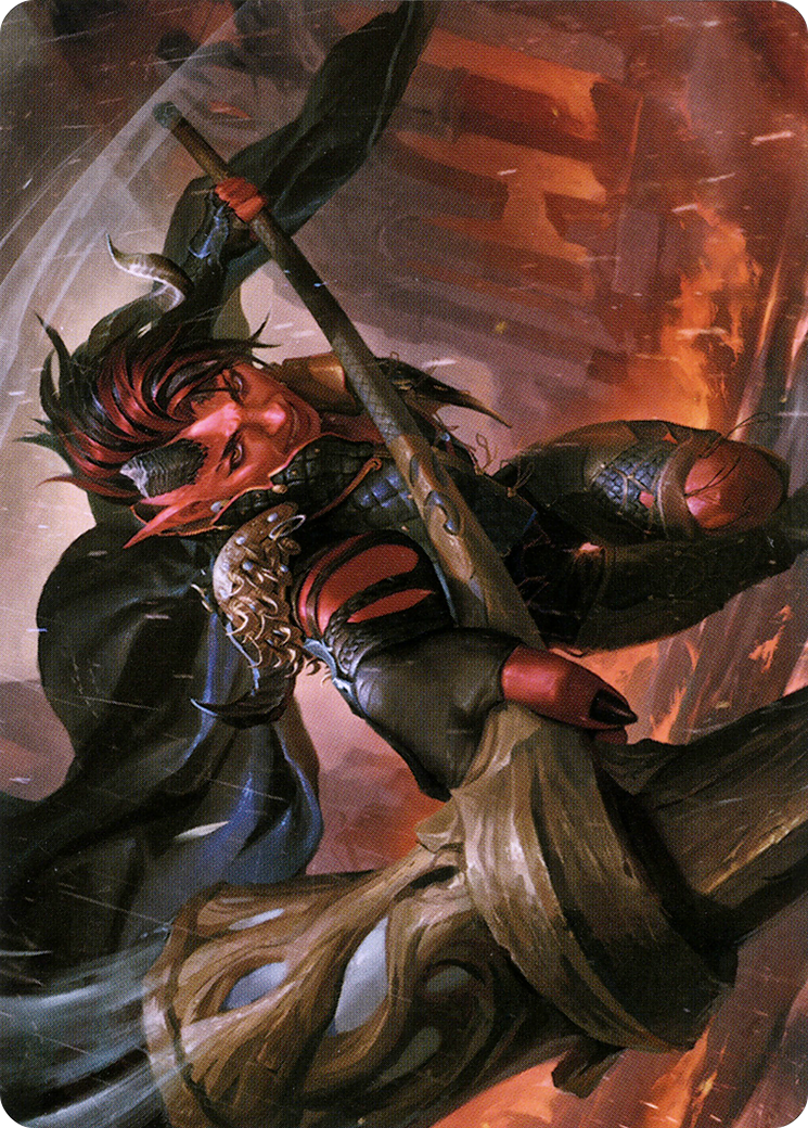Karlach, Fury of Avernus // Karlach, Fury of Avernus (ACLB-034) - Battle for Baldur's Gate Art Series (Borderless)