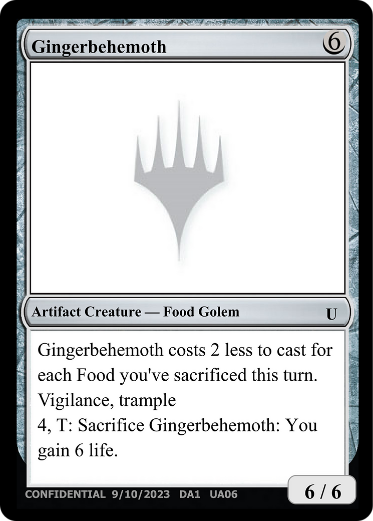 Gingerbehemoth (DA1-UA06A) - Unknown Event