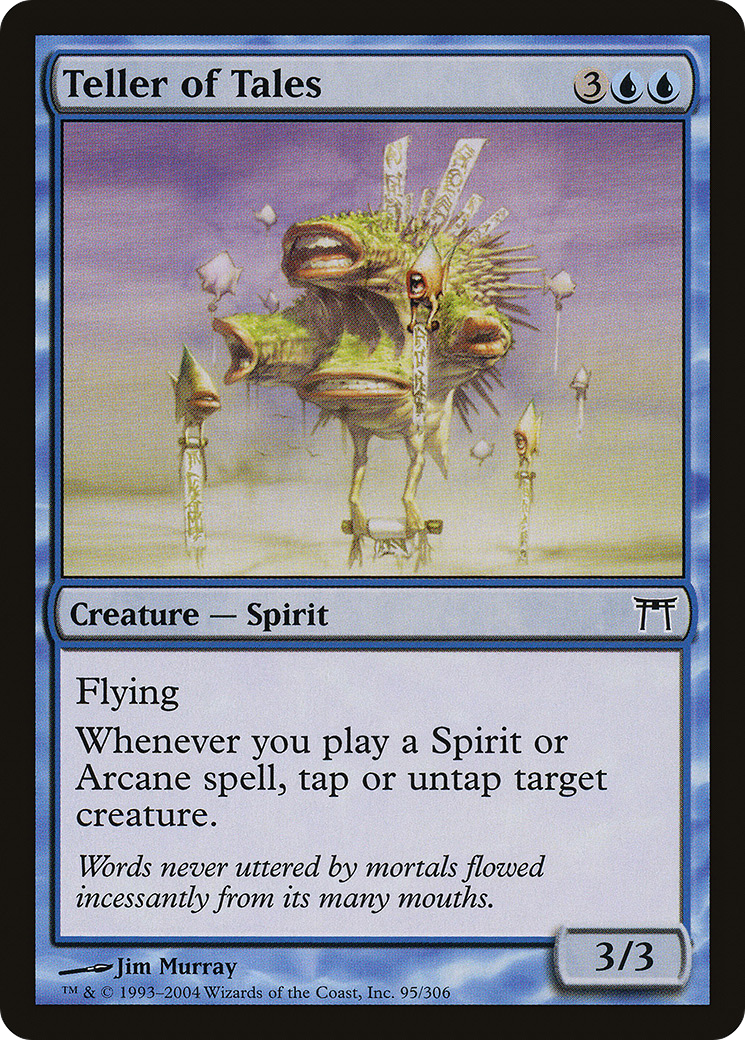 Teller of Tales [Champions of Kamigawa] Foil