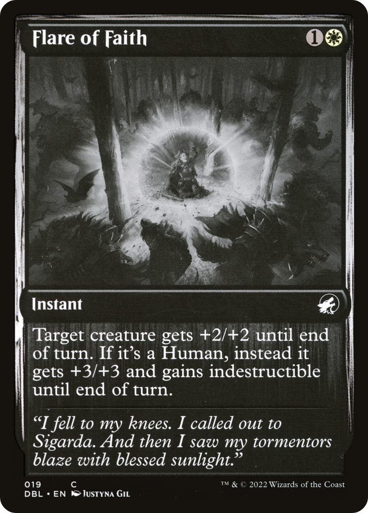 Flare of Faith [Innistrad: Double Feature] Foil