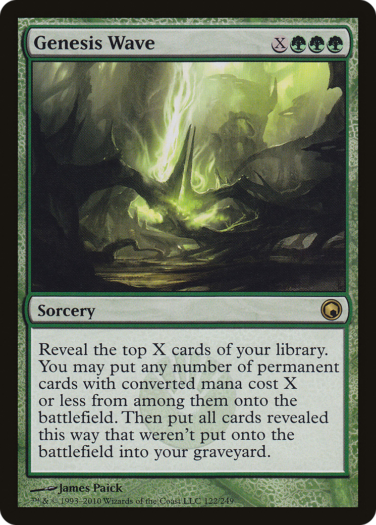 Genesis Wave [Scars of Mirrodin] Foil
