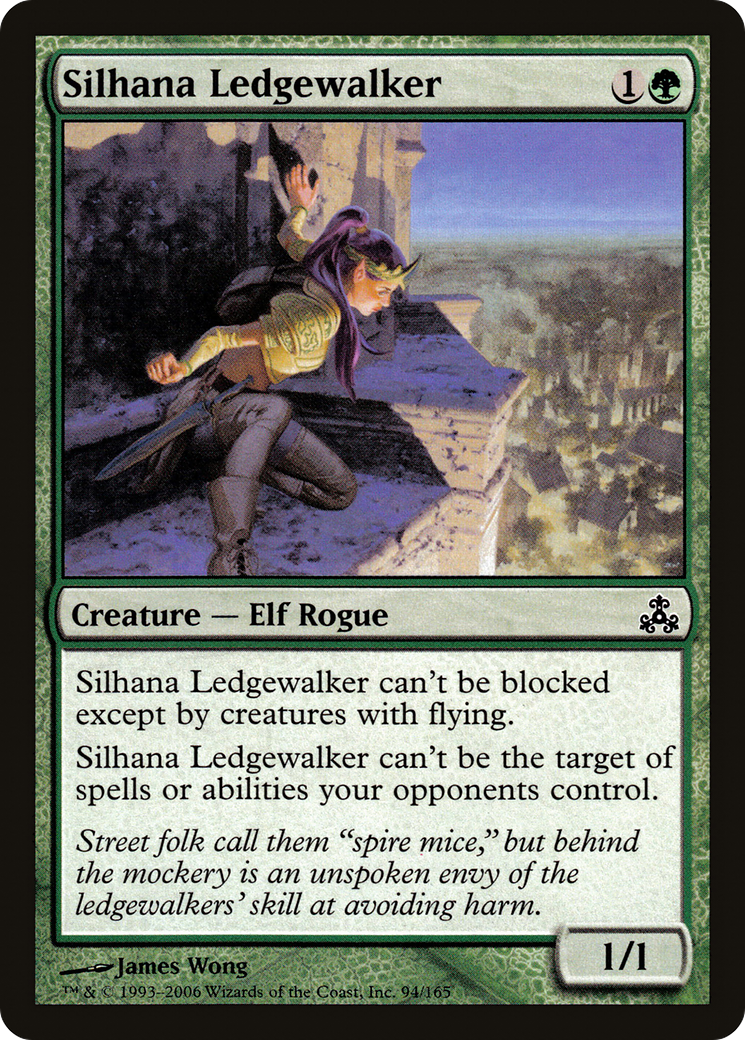 Silhana Ledgewalker [Guildpact] Foil