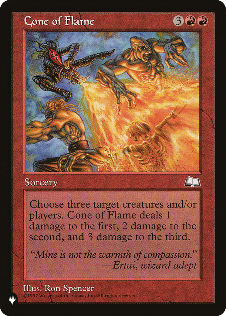 Cone of Flame |  (WTH-95) [The List]