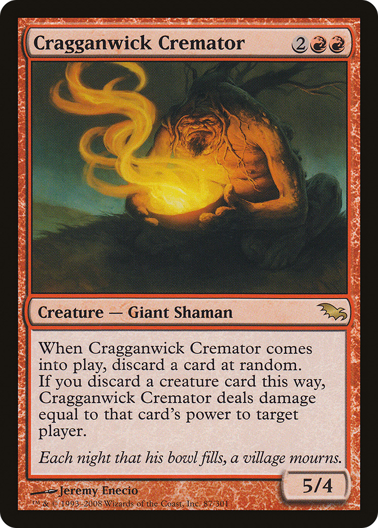 Cragganwick Cremator [Shadowmoor] Foil