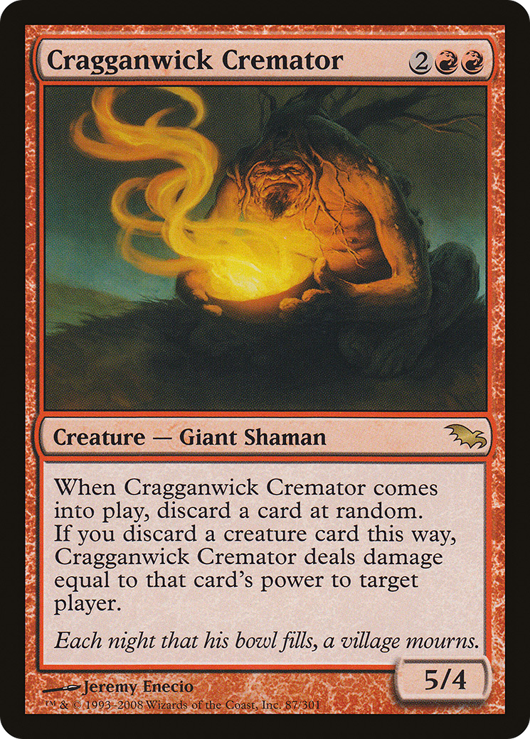 Cragganwick Cremator [Shadowmoor] Foil