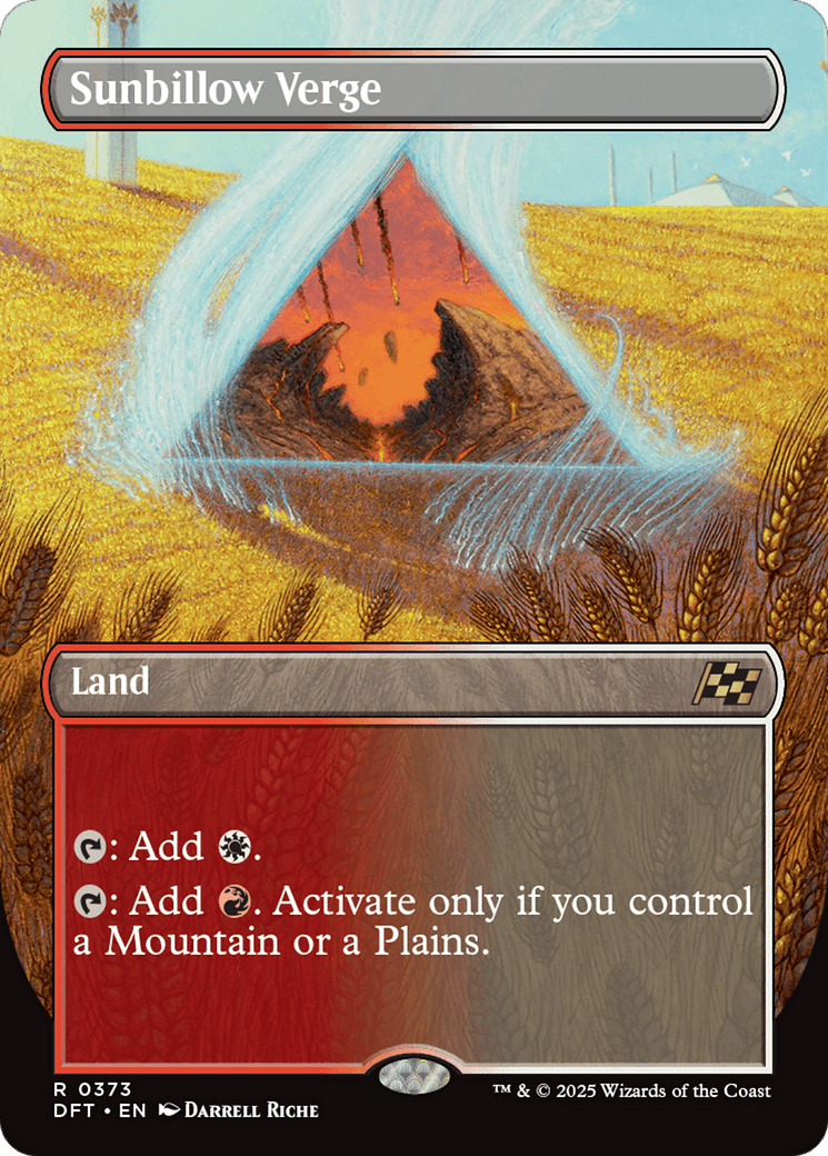 Sunbillow Verge |  Foil (373) [Aetherdrift]